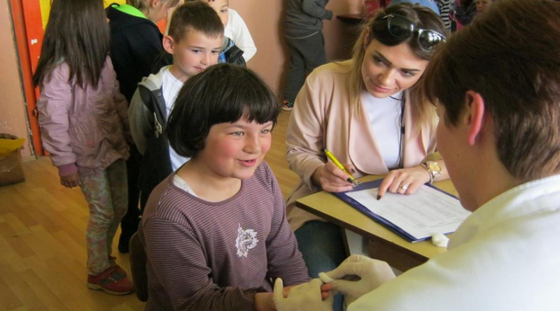 Akcija mjerenja šećera u krvi kod učenika u područnom odjelu Oplećani/Vedašić