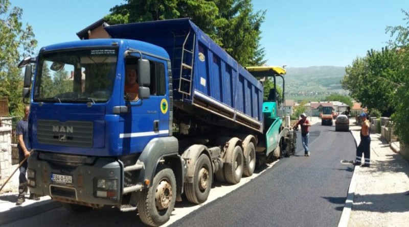 STRABAG POČEO S ASFALTIRANJEM ULICA