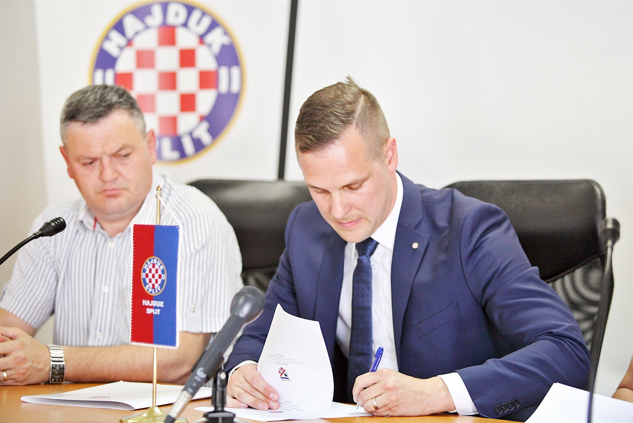 Hajduk ostvario prvu sportsko - poslovnu suradnju u Bosni i Hercegovini!