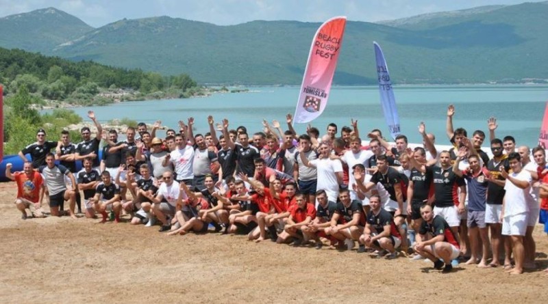 Buško jezero, plaža Marinovac: Beach rugby fest - nedjelja, 2.7.2017. godine