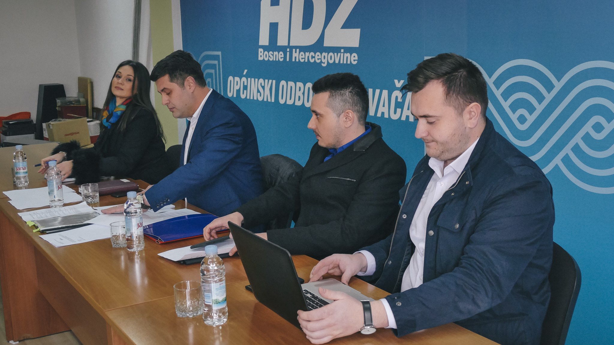 Predsjednik Mladeži HDZ BiH Mario Mikulić posjetio općinu Livno