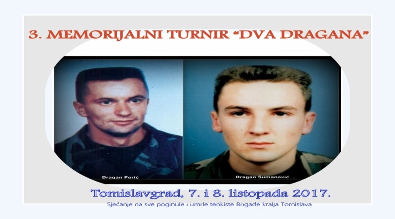 NAJAVA: Treći memorijalni turnir “Dva Dragana”