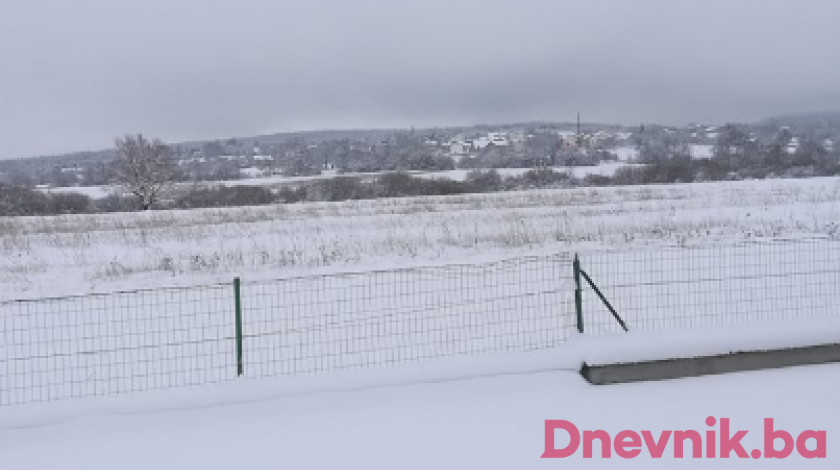 (FOTO) Pao prvi veliki snijeg u Livnu ove godine