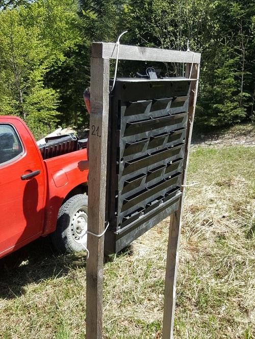 BOSANSKO GRAHOVO: Postavljanje naletnih klopki tipa THEYSON na području šumarije Bosansko Grahovo