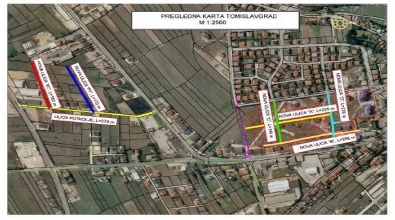 Otvorene ponude za izradu glavnog projekta u zoni regulacijskog plana Latice i Potkolje