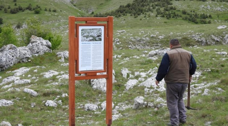 Tomislavgrad: Označena rimska cesta i postavljeni edukativni panoi