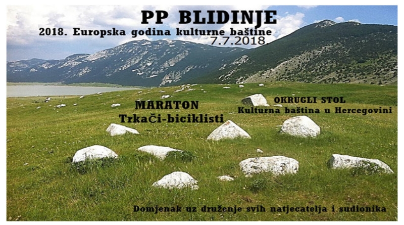 NAJAVA: Proslava Europske godine kulturne baštine 7. srpnja na Blidinju