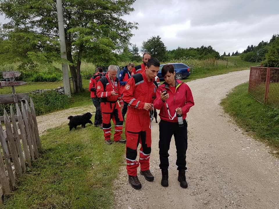 FOTO: U GLAMOČU ODRŽANA  POTRAŽNA VJEŽBA GSS-a HBŽ