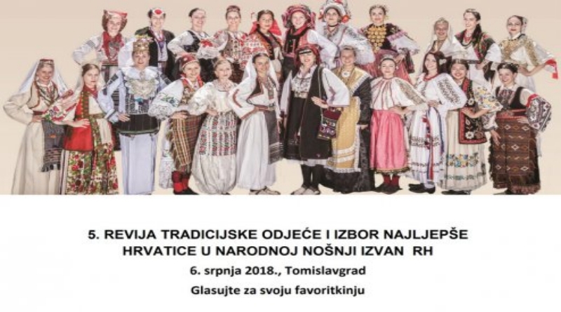 5. REVIJA TRADICIJSKE ODJEĆE I IZBOR NAJLJEPŠE HRVATICE U NARODNOJ NOŠNJI IZVAN RH: Glasujte za najfotogeničniju djevojku