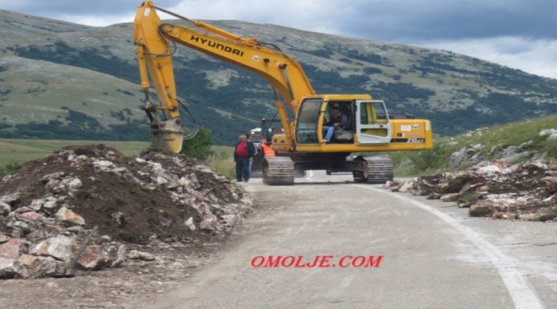 TOMISLAVGRAD: Počeli radovi na rekonstrukciji ceste od Mesihovine prema Crvenicama