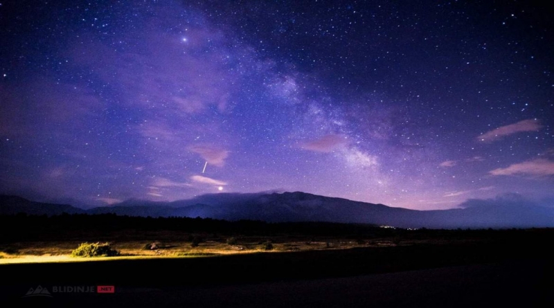 ZVJEZDANO NEBO NAD PARKOM PRIRODE BLIDINJE