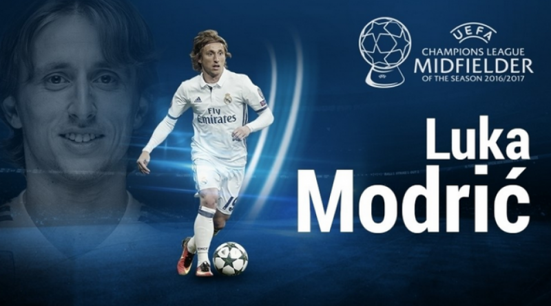 Luka Modrić je 'Nogometaš godine !!!