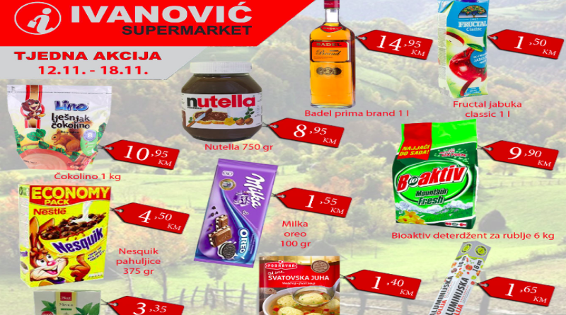 Tjedna akcija Supermarketa Ivanović