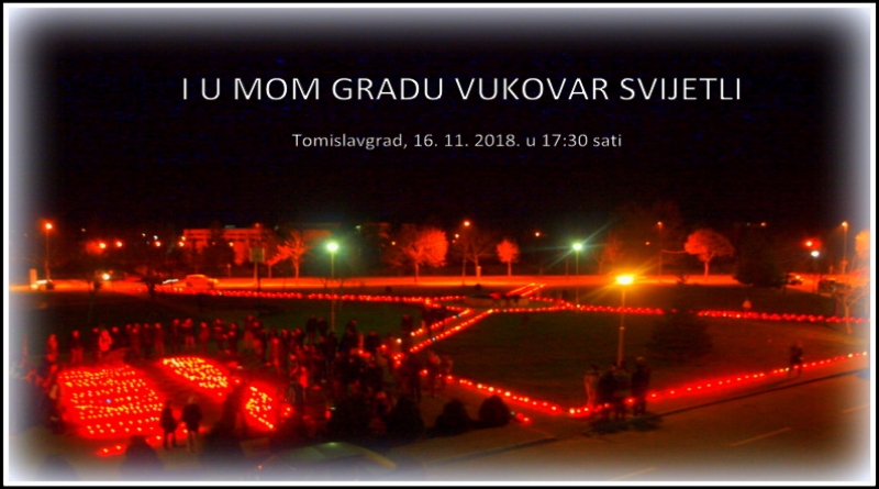 TOMISLAVGRAD ZA HEROJSKI GRAD: I u mom gradu Vukovar svijetli