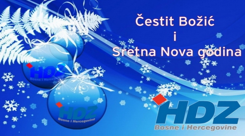 Čestit Božić te sretnu i uspješnu Novu 2019. godinu želi HDZ BiH Livno