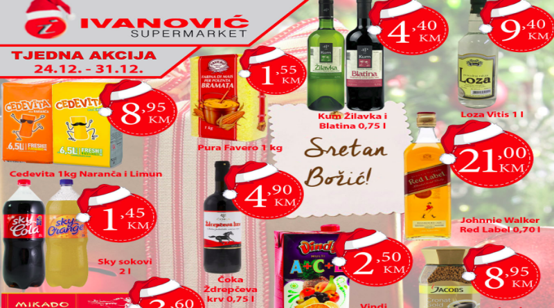 Tjedna akcija Supermarketa Ivanović