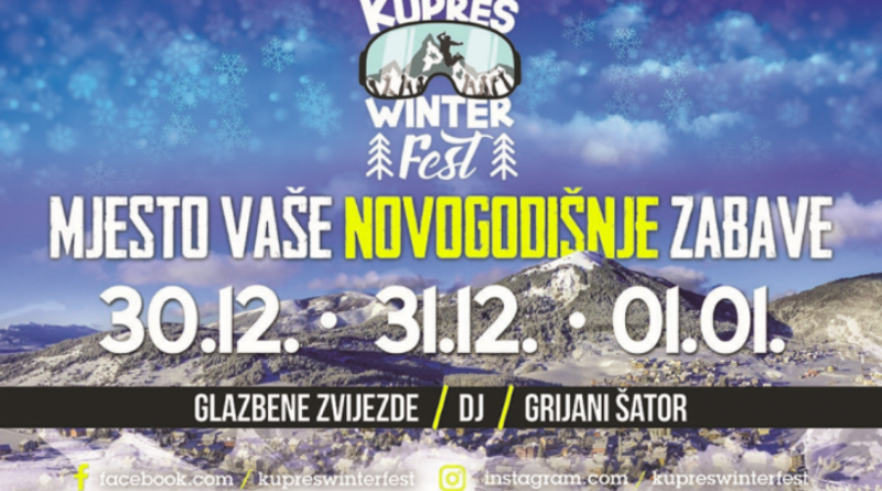 U Kupresu veliki glazbeni festival za novogodišnje praznike