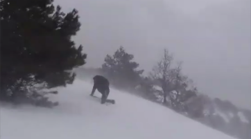 VIDEO: Dramatično probijanje kroz mećavu u Tomislavgradu