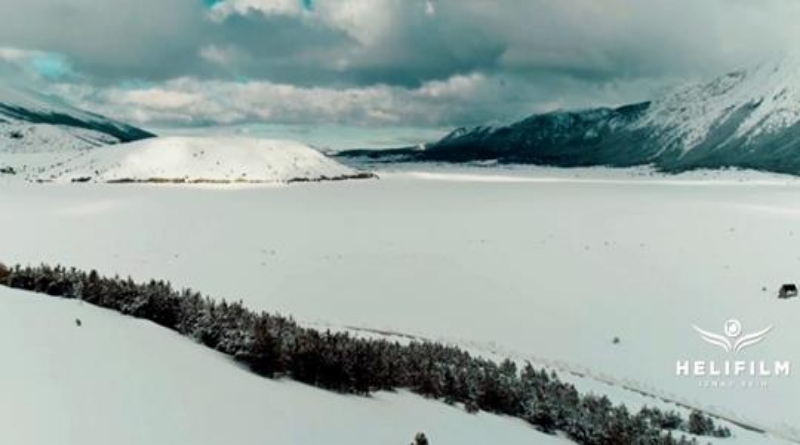 Blidinjsko jezero izgubilo trag u snijegu (VIDEO)