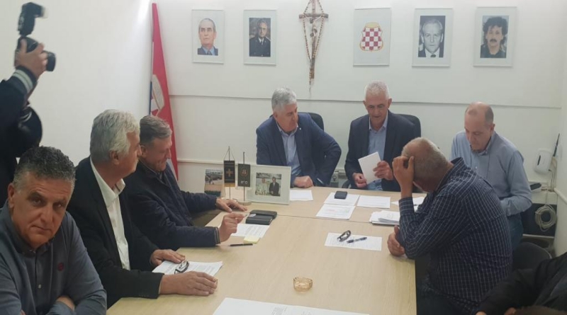 Čović posjetio Udrugu dragovoljaca i veterana Domovinskog rata HR HB Mostar