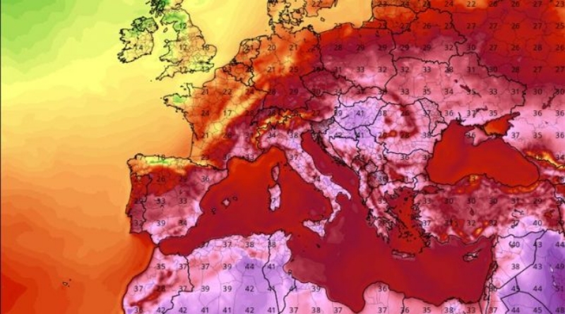 TRAŽILI STE, GLEDAJTE: Ljeto na 40 stupnjeva. Crveni alarmi, za Hrvatsku, Hercegovinu i veliki dio Bosne