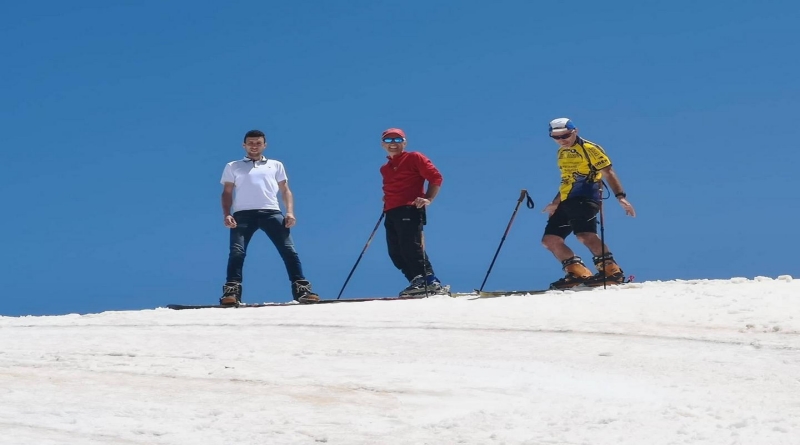 Skijanje u lipnju pod obroncima Čvrsnice