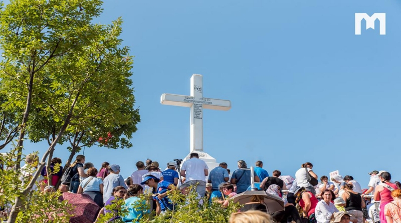 MEĐUGORJE: Tisuće župljana i hodočasnika na misi na Križevcu