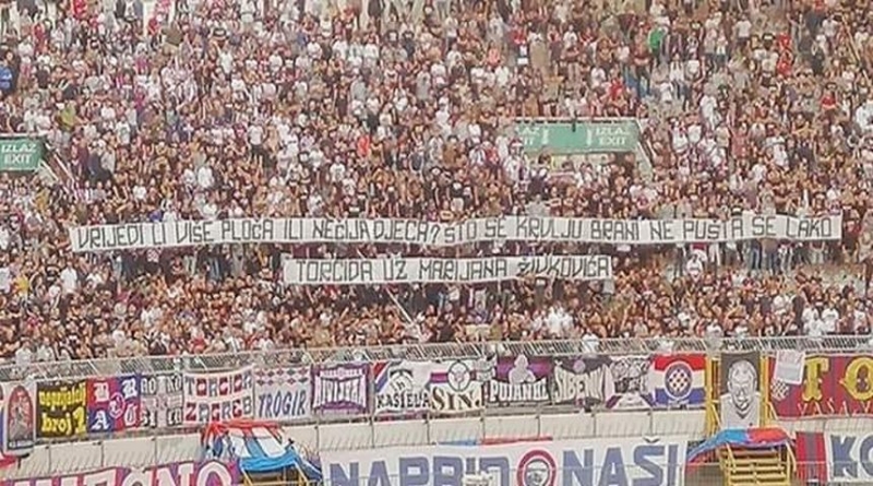 Torcida uz Marijana Živkovića