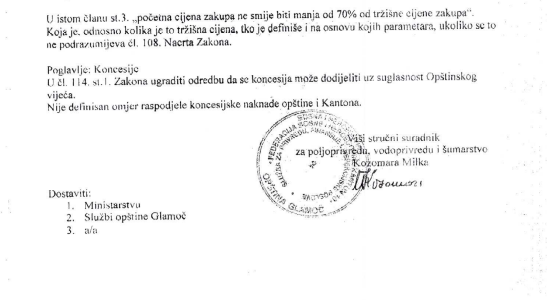 HBŽ: Priopćenje za javnost povodom neispunjavanja presude ustavnog suda po pitanju zakona o poljoprivrednom zemljištu HBŽ