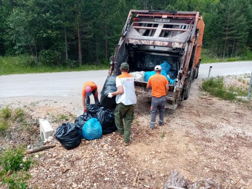 Velika Eko-akcija djelatnika Šumarije Tomislavgrad