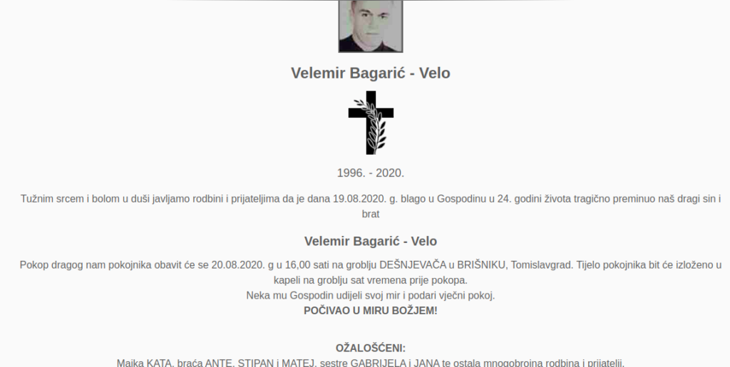 Velemir-Velo Bagarić (1996-2020)