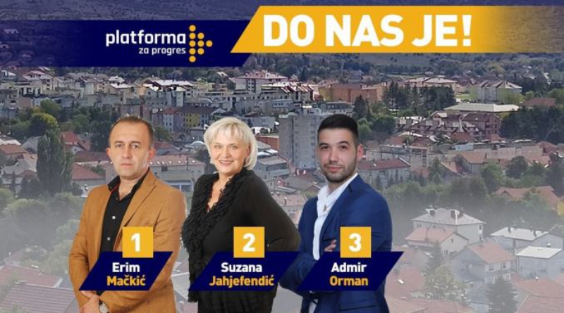 Platforma za progres Livno samostalno izlazi na lokalne izbore