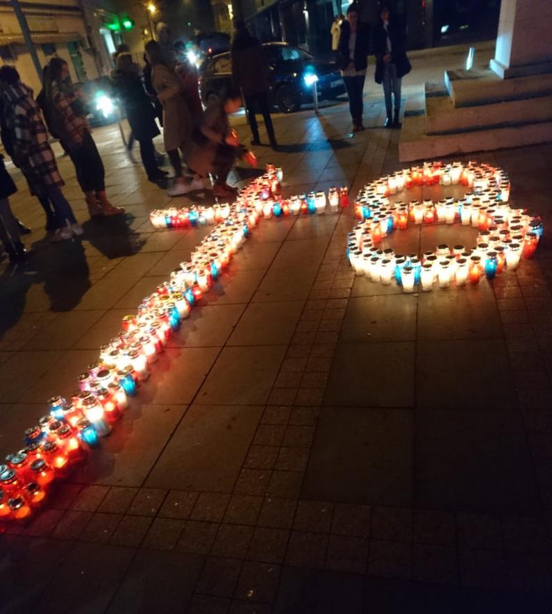 Livno zapalilo svijeće za osam mladih iz Posušja (FOTO)