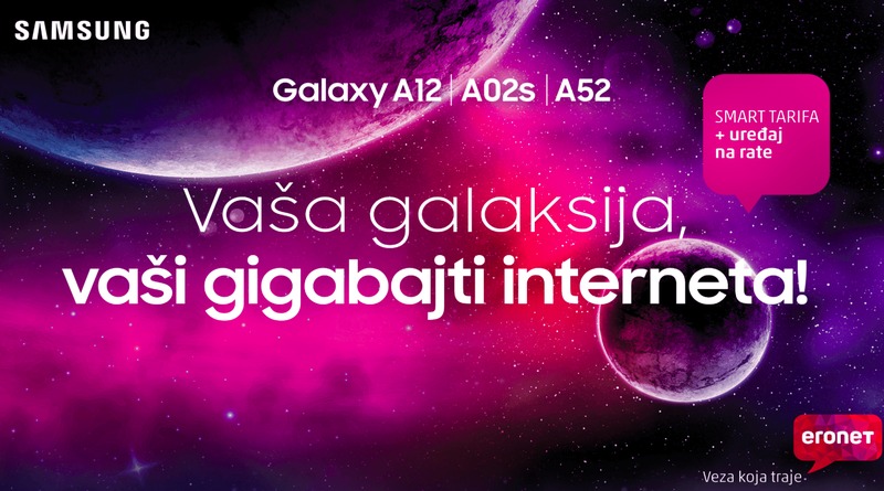 Vaša galaksija, vaši gigabajti interneta!