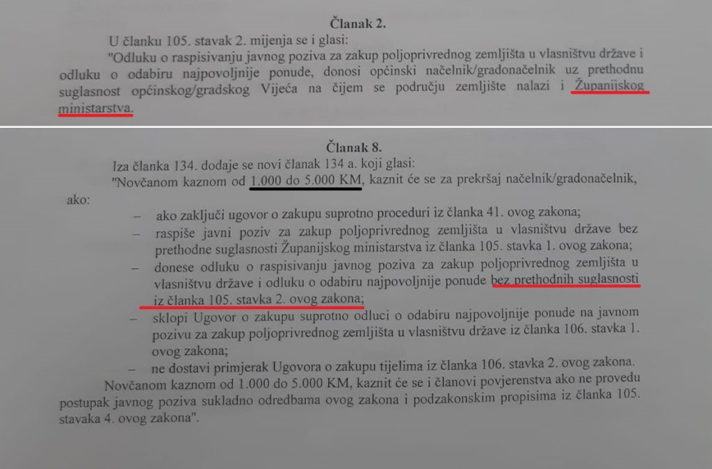 HRS: ZAKON O POLJOPRIVREDNOM ZEMLJIŠTU HBŽ - UMJESTO JAČANJA OVLASTI ŽUPANIJA, VLADAJUĆA VEĆINA UKIDA I ONO MALO OVLASTI ŠTO ŽUPANIJE IMAJU