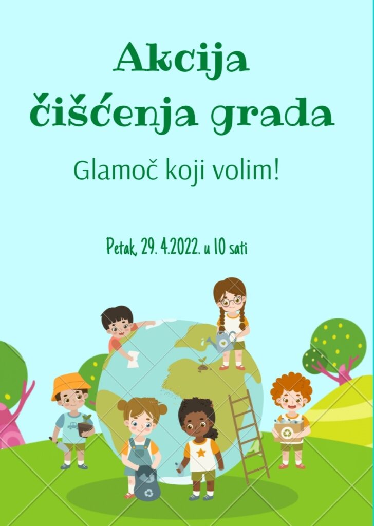 GLAMOČ: Akcija čišćenja grada!