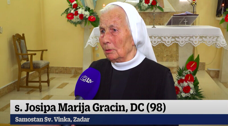 Svjedočanstvo devedesetosmogodišnje s. Josipe Marije Gracin