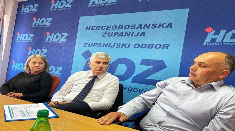 ČOVIĆ I KRIŠTO SA ŽO HDZ-a BiH HBŽ RAZGOVARALI O PRIPREMI IZBORA: Stranka će pomoći onim područjima kojima je pomoć potrebna