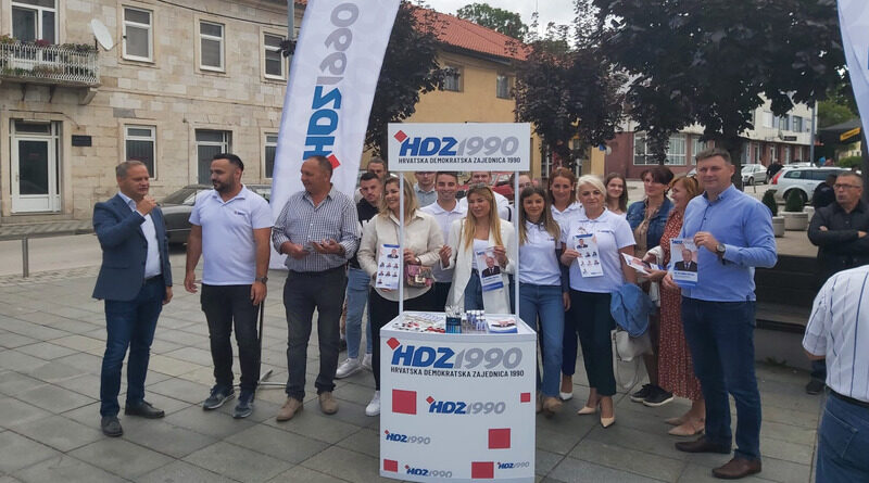 HDZ 1990 otvorio predizbornu kampanju u Livnu