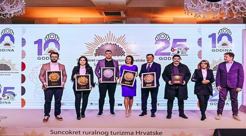 Četiri nagrade „Suncokret ruralnog turizma Hrvatske – Sunflower Award 2022“ osvojili kandidati s prostora Hercegbosanske županije